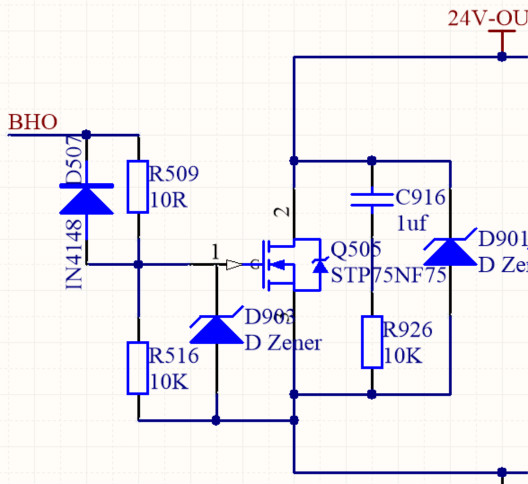 MOS管保護電路實測，分析