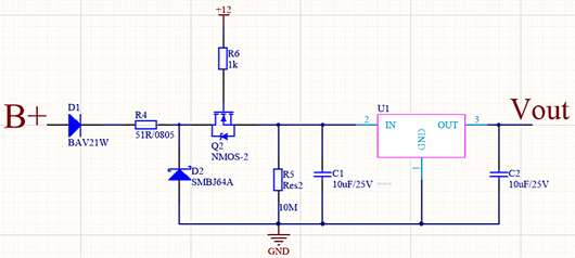mos管降壓電路 mos管升壓電路