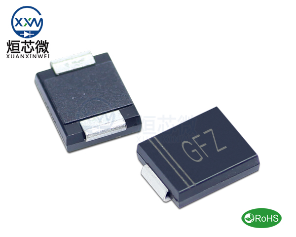 SMCJ51A參數(shù),TVS二極管SMCJ51A瞬態(tài)抑制二極管